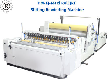 chaîne de production de papier de soie de la soie 15KW, grande machine de rebobinage de tissu de petit pain de la toilette JRT avec le système de Simen