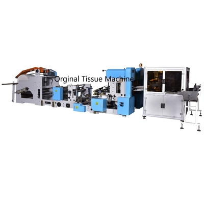 Machine à serviettes à haute vitesse à 1/4 de pliage avec transfert automatique