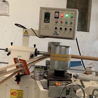 Automaitc Machine à noyau de papier 40m/min Servo-entraînement Conduite