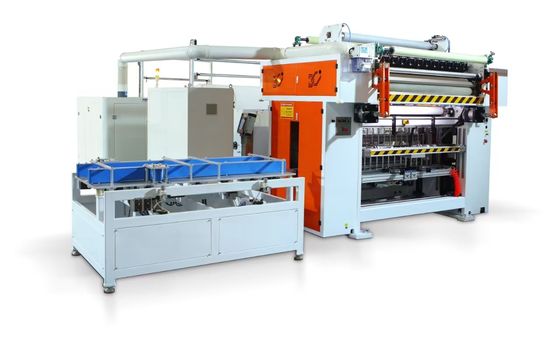 Ligne de production de machines à plier les tissus du visage