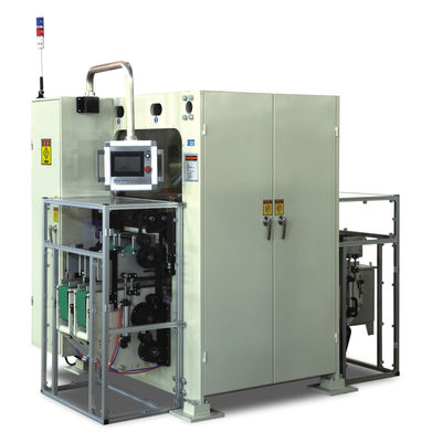 Découpeuse de serviette de cuisine/rouleau de papier hygiénique avec le moteur servo de DELTA automatique