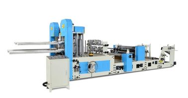 1/4 1/6 1/8 machine se pliante de serviette avec la stratification gravante en refief de colle de fonction