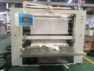 Chaîne de production de tissu facial de pli de la serviette de grande main de toilette N avec la stratification de colle