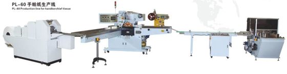 Papier de soie de soie complètement automatique de poche de Mini Pocket Tissue Production Line faisant la machine