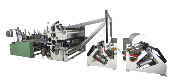 Chaîne de production de papier hygiénique de serviette de cuisine système stratifié par colle