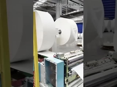 Machine à grande vitesse de serviette avec le transfert automatique
